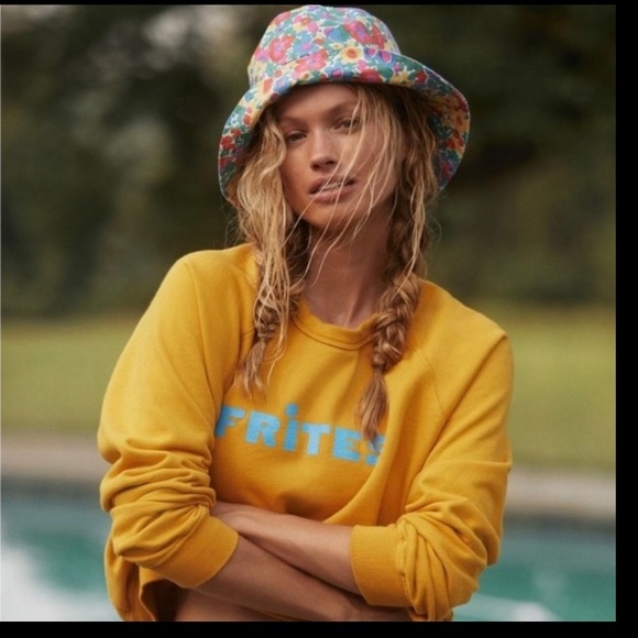 Anthropologie Faithful Canvas Bucket Hat NWT - Picture 7 of 7